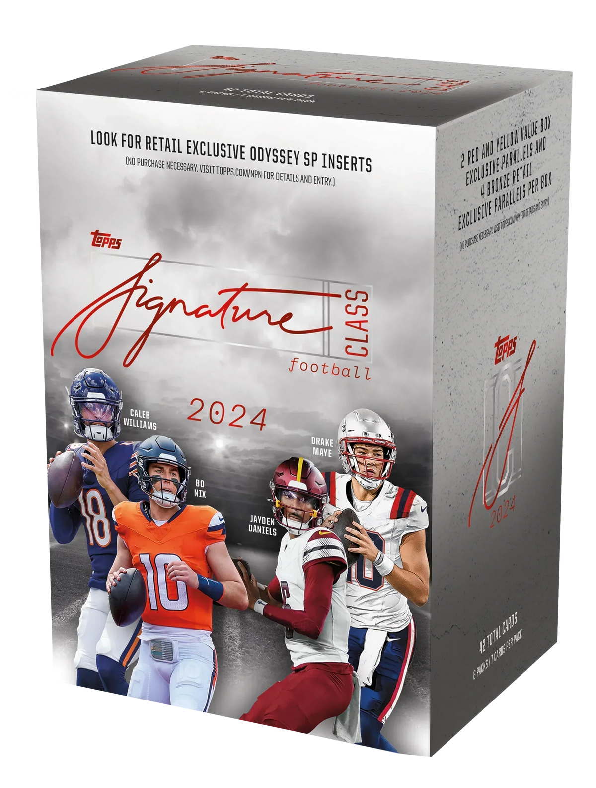 2024 Topps Signature Class Football Blaster 40 Box Case